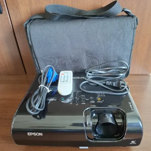 Projetor Multimídia Epson Power Lite S5+ lâmpada original e bolsa de transporte
