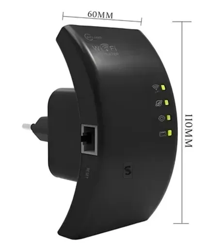 Repetidor Amplificador de Sinal Wifi 600/mbps Ultra Rápido