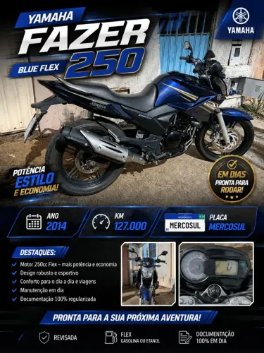 Yamaha Fazer 250 Blueflex