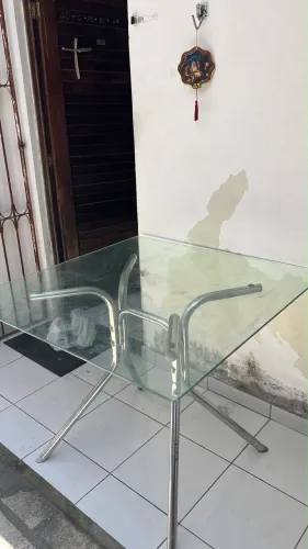 mesa de vidro