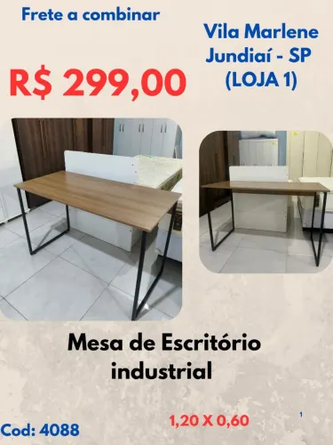 Mesa de escritório industrial 