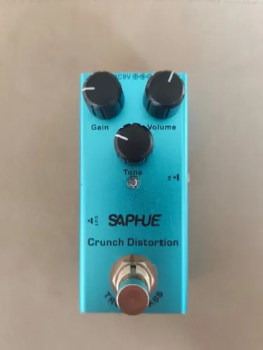 Pedal de Distorção Guitarra Saphue Sf-03 Overdrive Vintage Tube Screamer