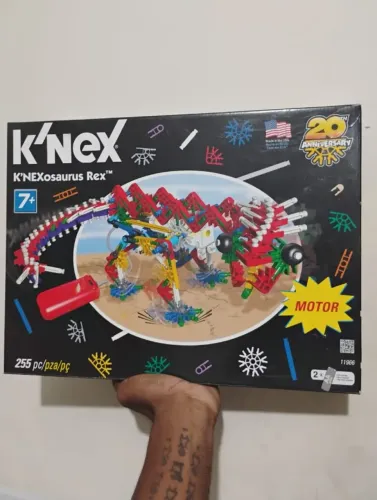 K'NEX Kit de Construção K'NEXaurus Rex ( Completo e Funcionando )