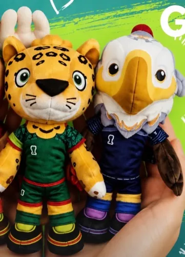 Kit Mascote Rexona - Águia + Onça