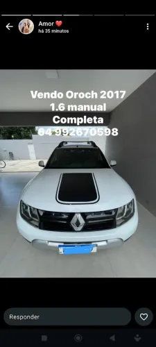 Renault Duster Oroch Dyna. 1.6 Hi-flex 16V MEC 2017