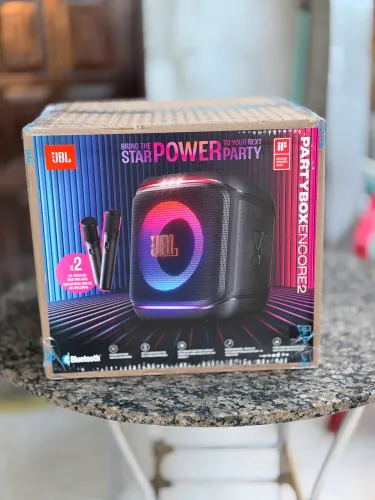 Jbl PartyBox C/microfone
