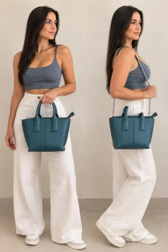 Bolsa Transversal E De Mão - Zara