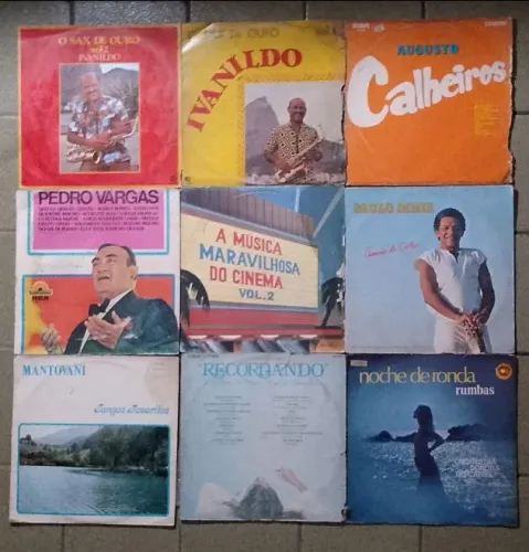 Lote de LPs - Disco de Vinil - Variados