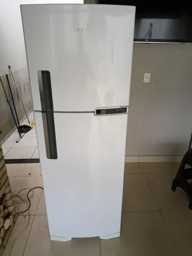 Geladeira Brastemp Frost Free Duplex 375L Branco com Compartimento Extrafrio Fresh