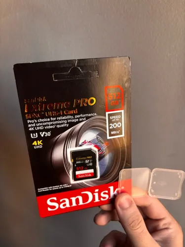 Cartão de Memória SDXC SanDisk Extreme Pro 512GB v30