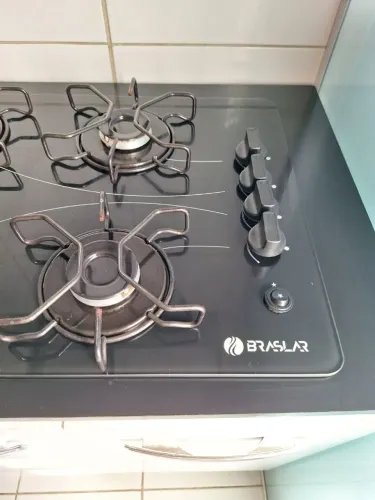 Fogão Cooktop 4Bocas + Balcão de suporte 70CM
