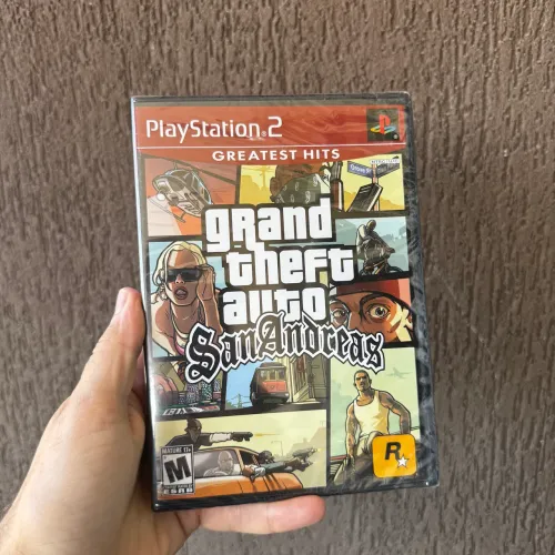 GTA San andreas ps2 original lacrado
