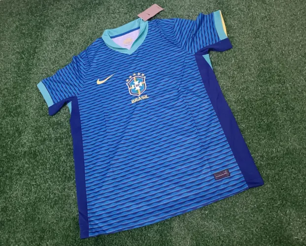 Camisa Nike Azul SELEÇÃO BRASILEIRA