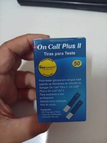 Fita para aparelho de glicemia