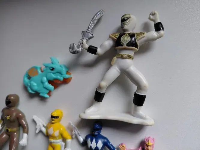 Power ranger miniaturas 