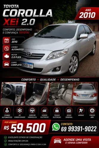 Toyota Corolla XEI 2.0 Flex 16V Aut. 2011
