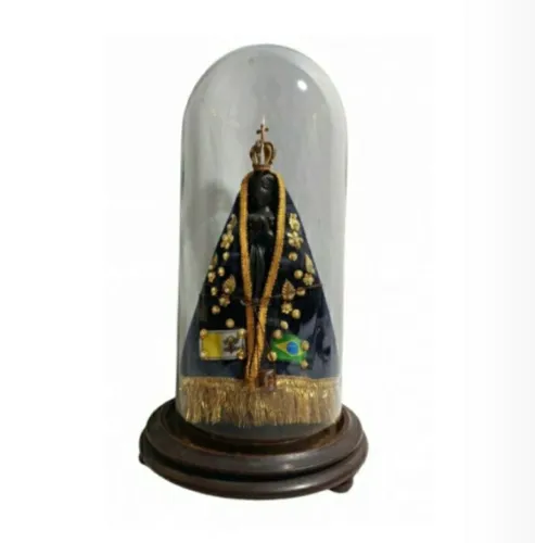 ESCULTURA DE NOSSA SENHORA APARECIDA. ANTIGUIDADE.