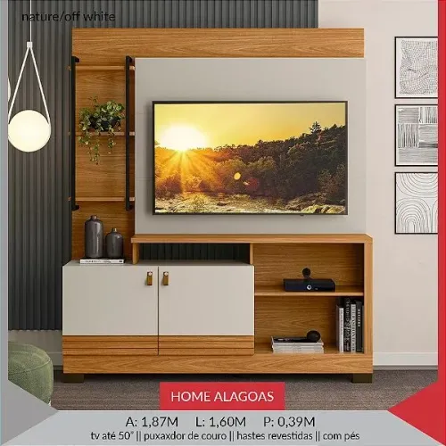 Painel home Alagoas. Medidas. 1.87x1.60m