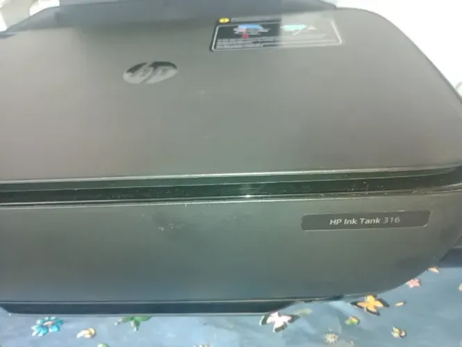 Impressora HP Ink Tank 316 com Defeitos