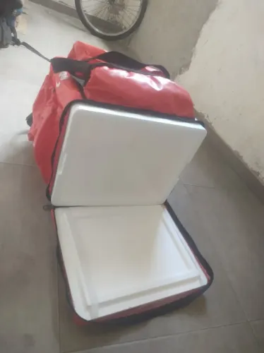 Bag nova e isopor novo