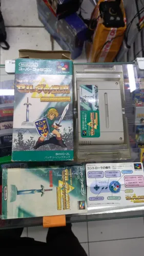 The legend of zelda super famicom