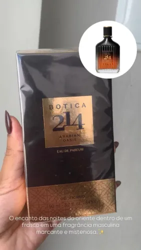 Boticário 214 eau de parfum
