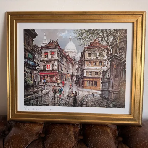 Quadro Montmatre Paris impressão