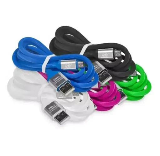 DESCRIÇÃO Cabo de Dados e Carregamento Micro USB Emborrachado Blindado Cabo para transmis