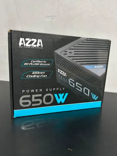 Fonte 650w Azza 80Plus Bronze