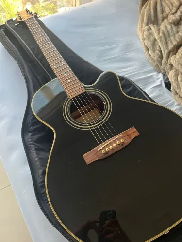 Violão Takamine G Series EG541C ? Eletroacústico ? Preto