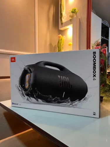 JBL Boombox 4 - NOVA, LACRADA e com NOTA FISCAL 