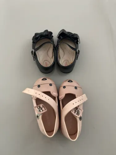 Mini Melissa bebê e sapato bebê