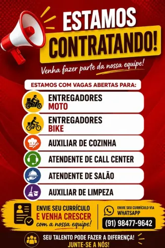 Oportunidade de emprego