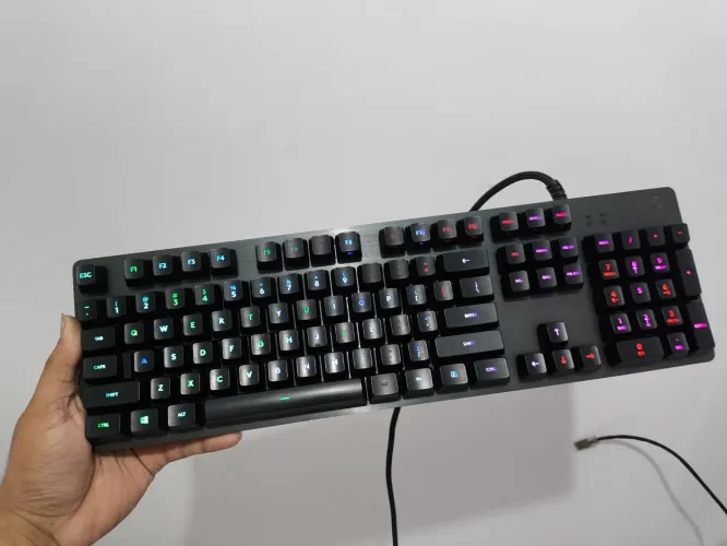 KIT GAMER COMPLETO - Teclado Mecânico + Mouse Gamer + Mousepad Grande