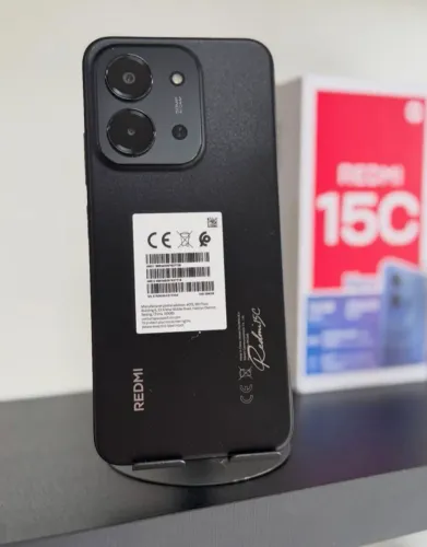 Celular Novo Lacrado+Global (Redmi15C) 256/8 Cor Preto 