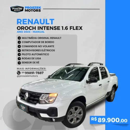 Renault Duster Oroch Intense 1.6 Flex 16V Mec. 2023