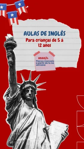 Aulas particulares de inglês