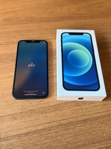 iPhone 12 Azul 64GB - Perfeito