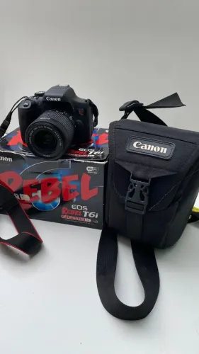 Canon T6i kit completo