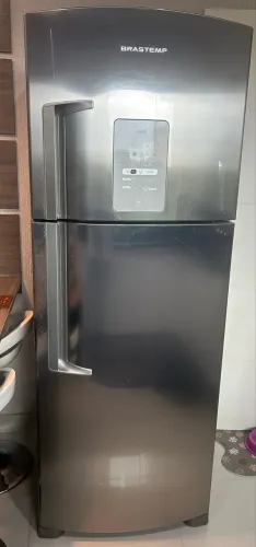 Geladeira Brastemp Ative 429 litros  inox