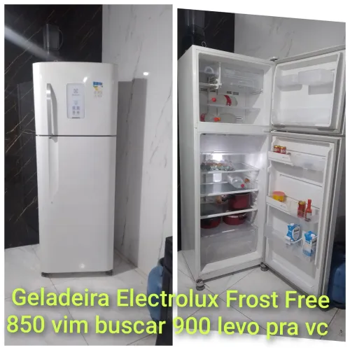 Geladeira Electrolux Frost Free 450 litros funcionando perfeitamente 850 vim buscar