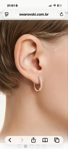 Argolas swarovski