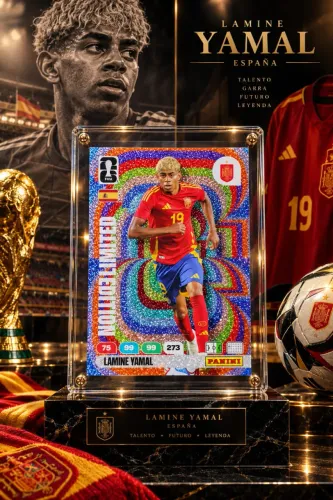 CARD LAMINE YAMAL - PANINI FIFA | ESPANHA ? | JOVEM CRAQUE | PEÇA PARA COLECIONADOR