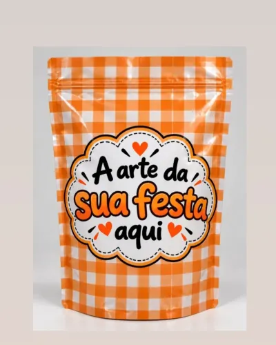 Saquinho zip lock personalizado 10x15 kit com 10