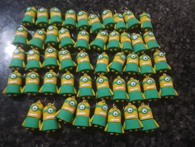 Chaveiro Minions brasil 48 peças