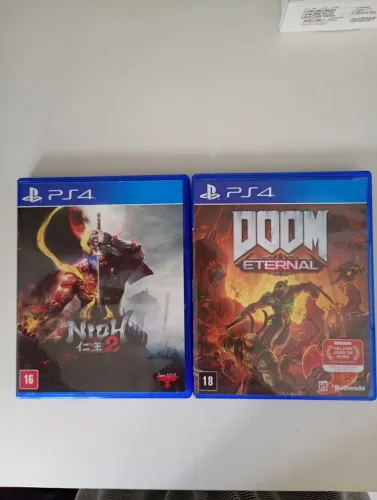 Nioh 2 e Doom Eternal PS4 