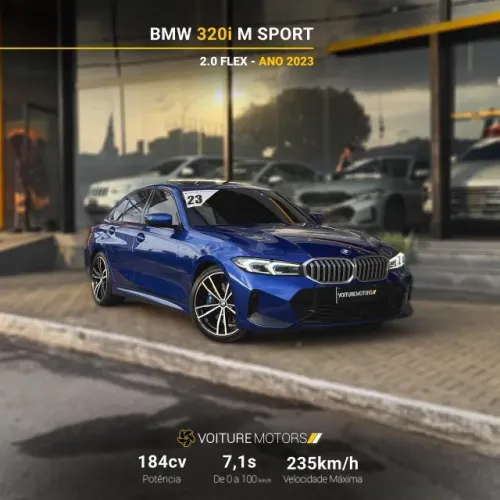 BMW 320I A 2.0 TB M Sport Activeflex 16V 4P 2023