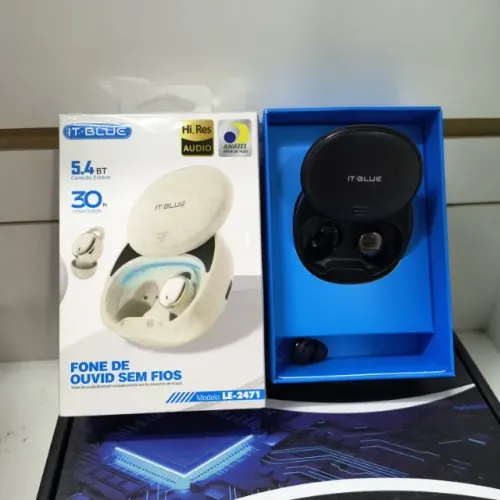 Fone Bluetooth It-blue Le-2471 - Som de Qualidade e Liberdade Sem Fios *ENTREGA GRÁTIS*