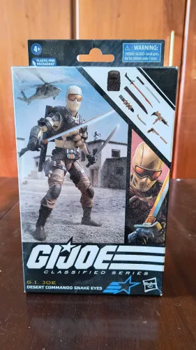 Desert Commando Snake Eyes G.I. Joe Classified
