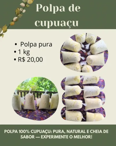 Polpa de cupuaçu 